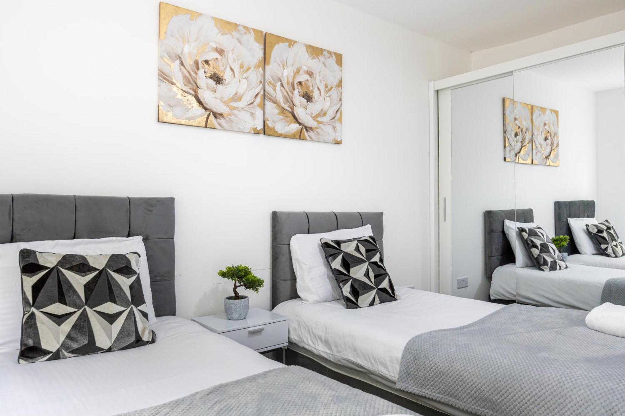 Luxury 2br In Chorlton, Free Parking Apartment *