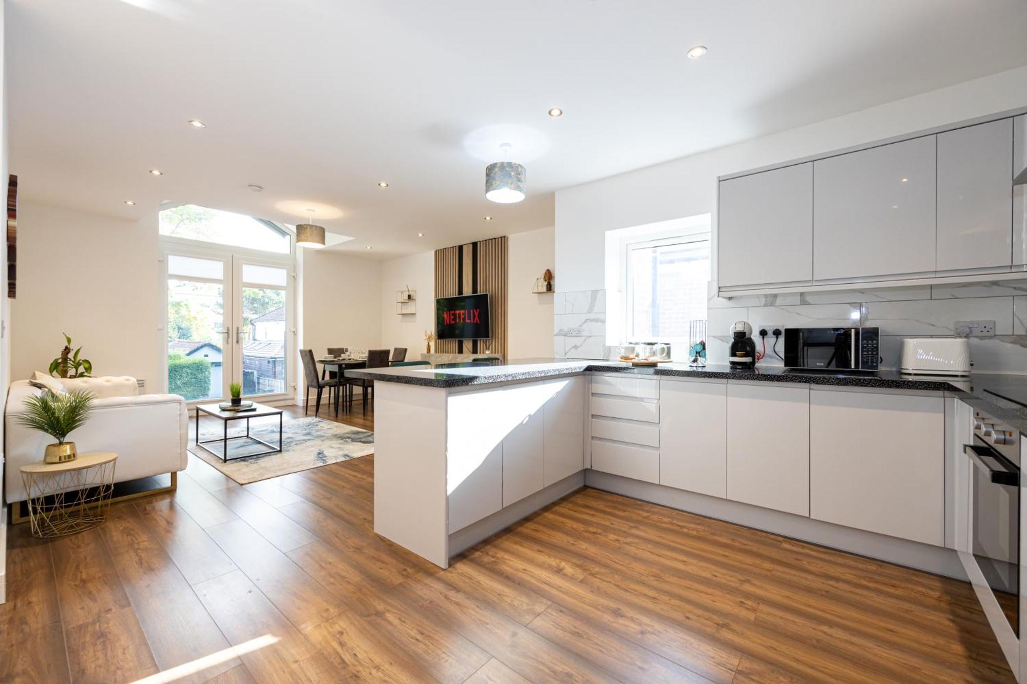 Luxury 2br In Chorlton, Free Parking *